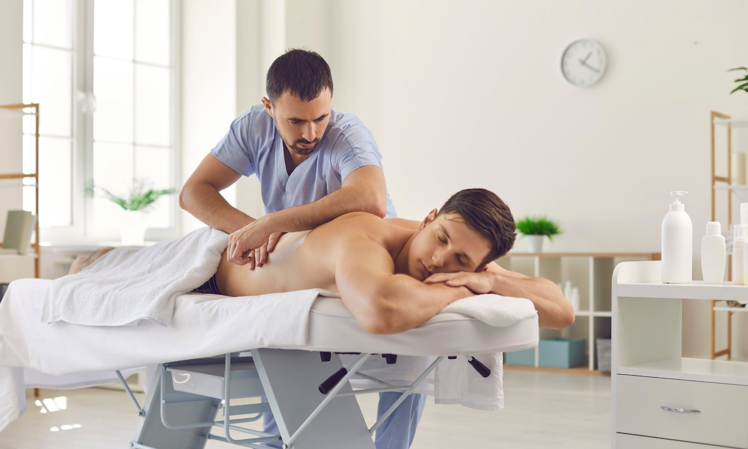 Modern osteopathy clinic interior at Fix Mi Osteo Brampton