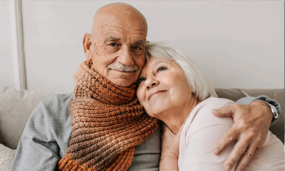 Senior couple enjoying life pain-free after osteopathy treatment
